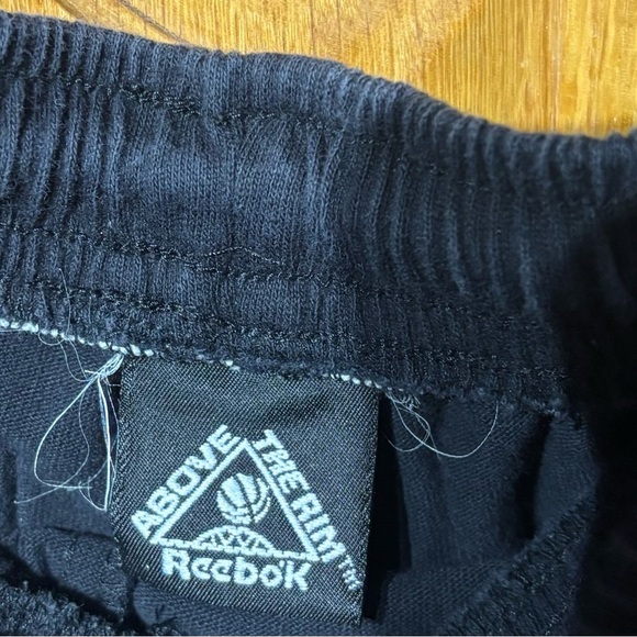 Vintage 90's Reebok Above The Rim Shawn Kemp Men's Black Basketball Shorts XL - Picture 6 of 7